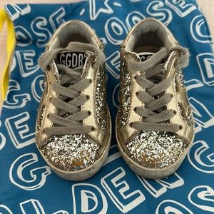 Golden Goose Lace Up Glitter size 20